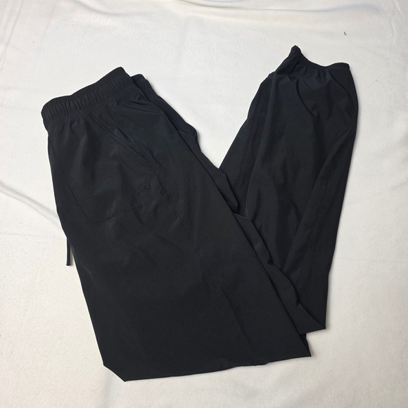 Albion Fit Pants - Albion Fit Women's Destination Joggers Sz Tall Large Black High Rise